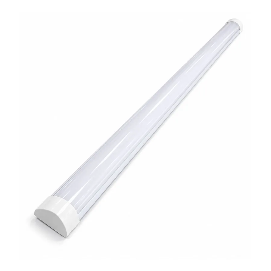 Luminária Slim Tubular LED — 65 W · 6000K · Bivolt (127–220 V)