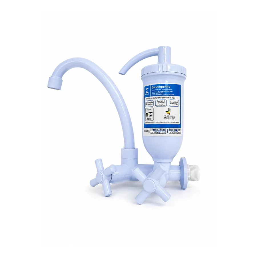 Torneira Para Purificador De Parede 2267 — Branco · Purificador de água para pia/cozinha com bica móvel Parede C31 2267