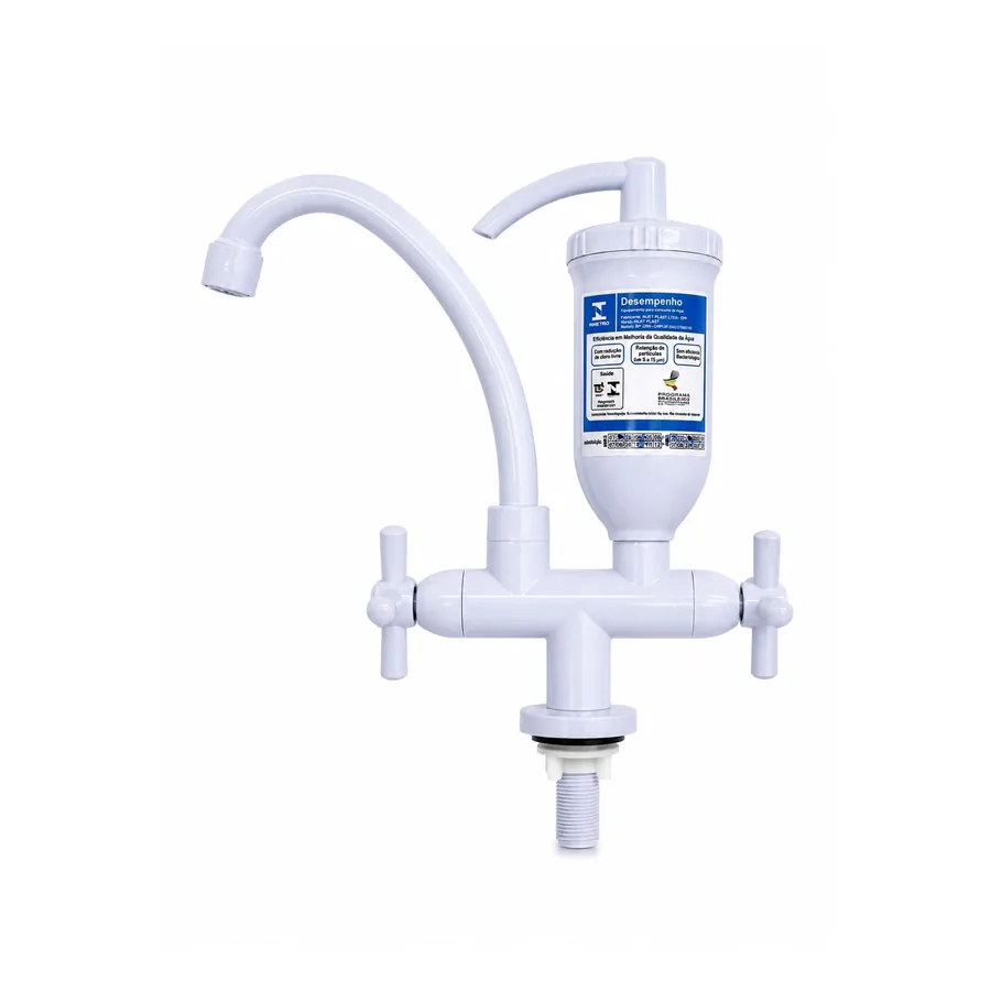 Torneira Para Purificador De Bancada 2268 — Branco · Purificador de água para pia/cozinha com bica móvel C31 2268 · 1 unidade
