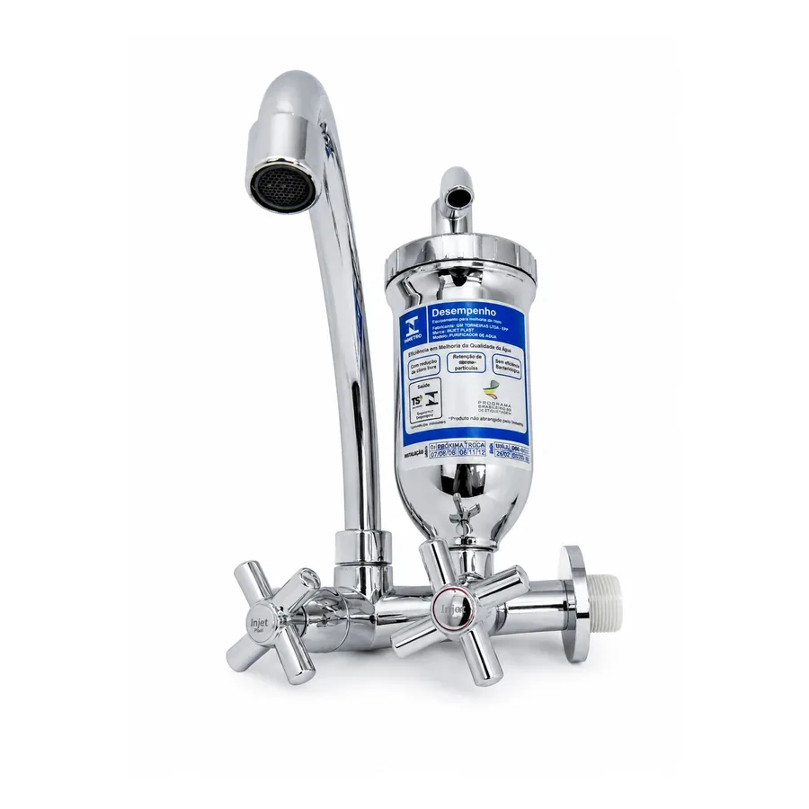 Torneira Para Purificador De Parede 2267 — Cromado · Purificador de água para pia/cozinha com bica móvel Parede C31 2267