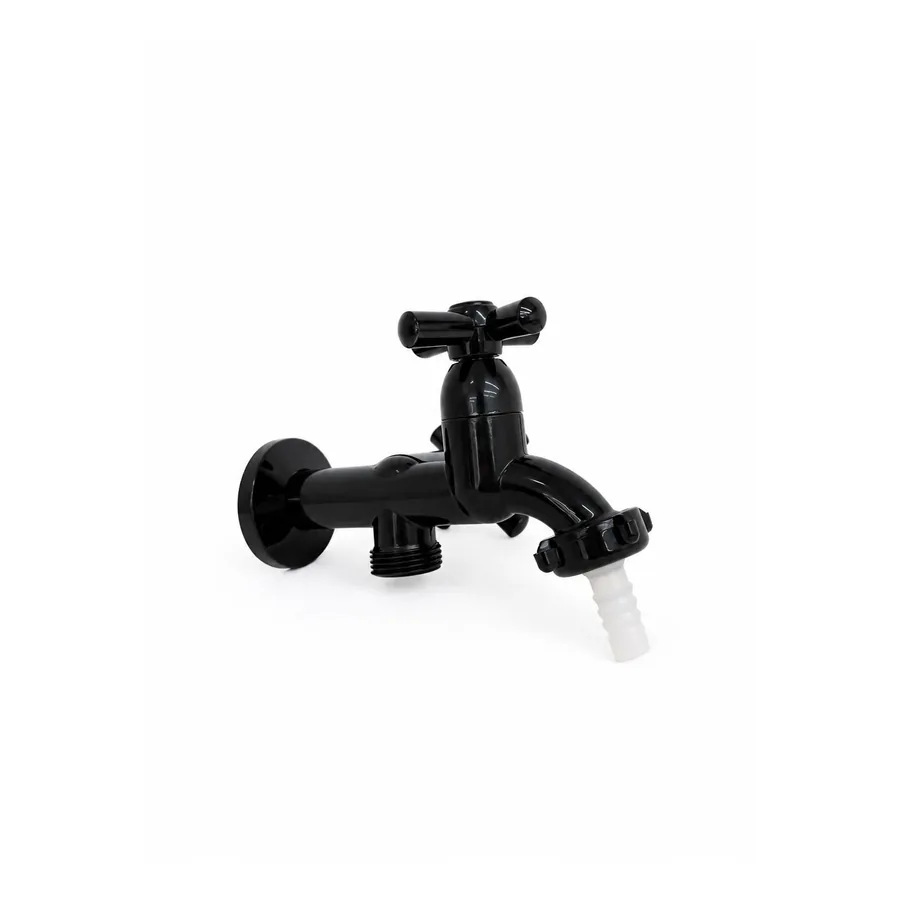 Torneira Para Tanque E Máquina De Lavar 1428 — Preto · C31 1428 · Parede