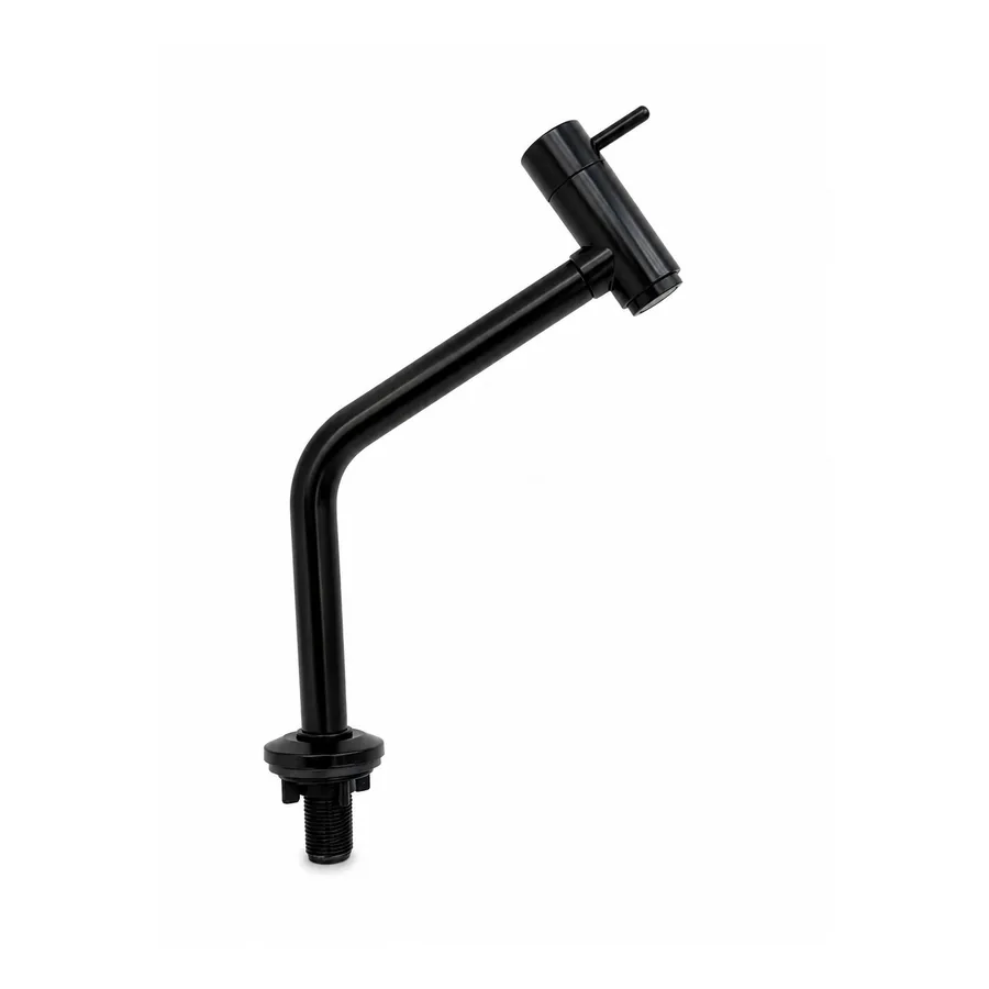 Torneira Classic De Bancada 1030 — Preto · TORNEIRA ABS CLASSIC 1030, LAV. COZ. MESA ¼ V1/2 DN15, COR PRETA · Mesa / bancada