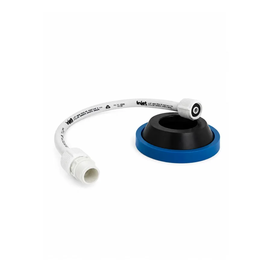 Kit Pra Instaçao De Bacia C/Caixa A Clopada (Engate Pvc + Anel C/Guia) — Simples e prática