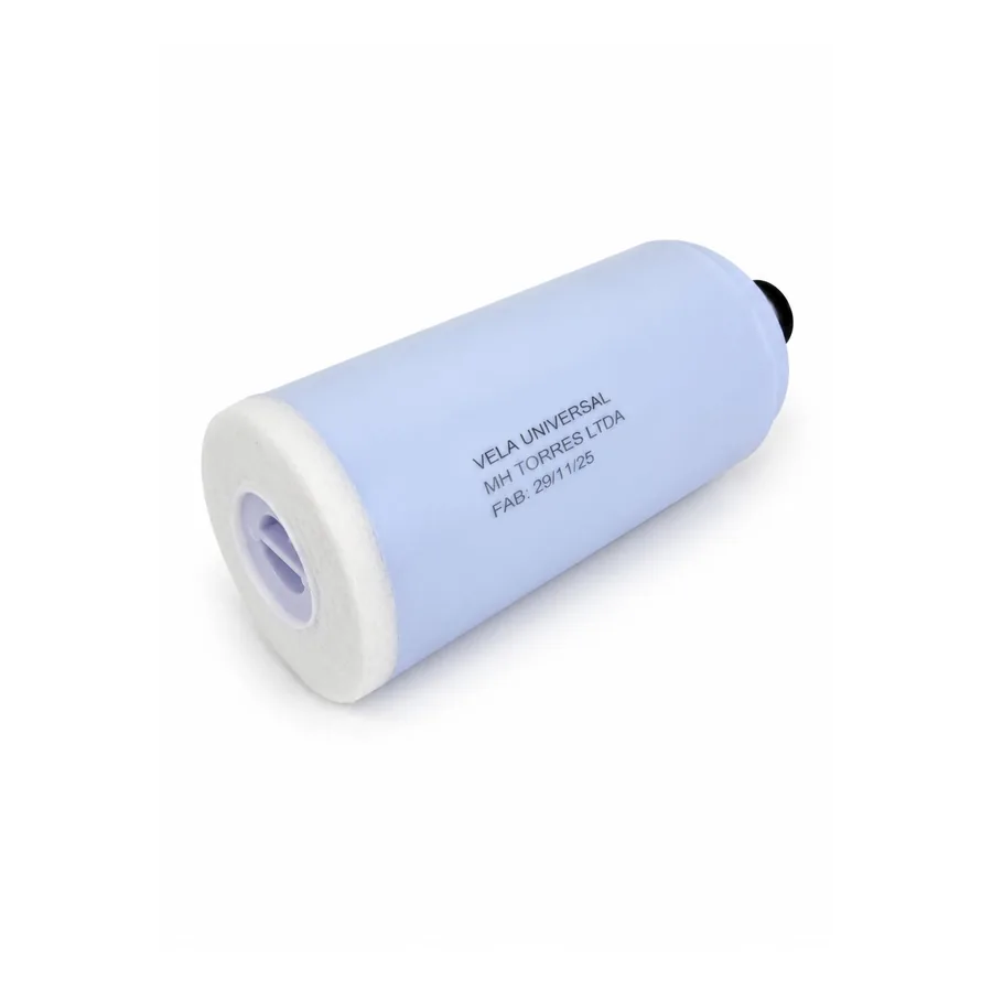 Vela Para Filtro Pro Saude Universal C/Blister — Embalagem tipo blister · Substituição simples, sem necessidade de ferramentas especiais