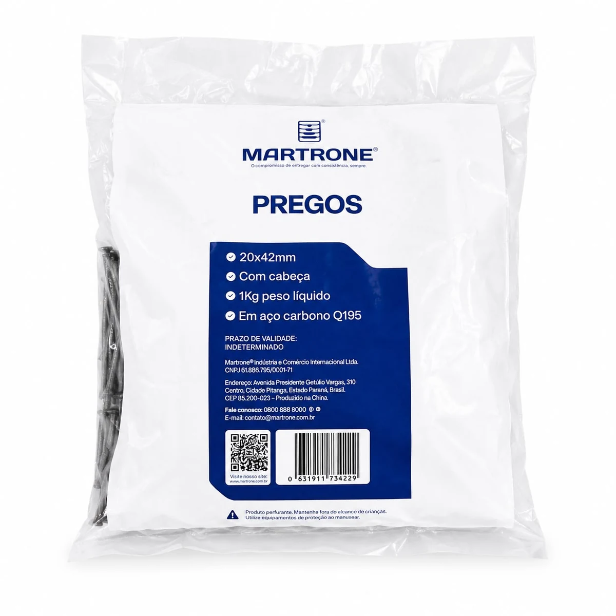 Telas e Pregos