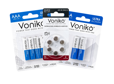 Pilhas e baterias Voniko